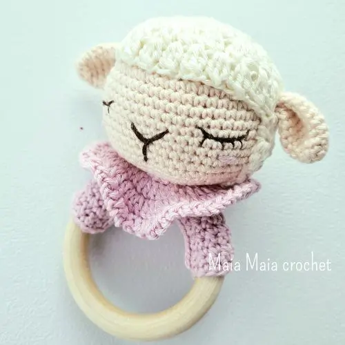 Oveja amigurumi