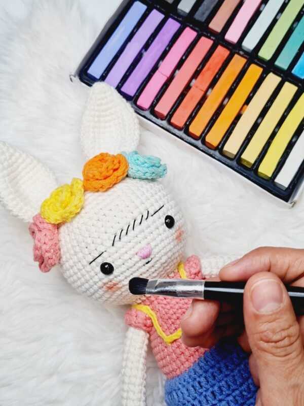 CONEJITA FRIDA AMIGURUMI - Imagen 8