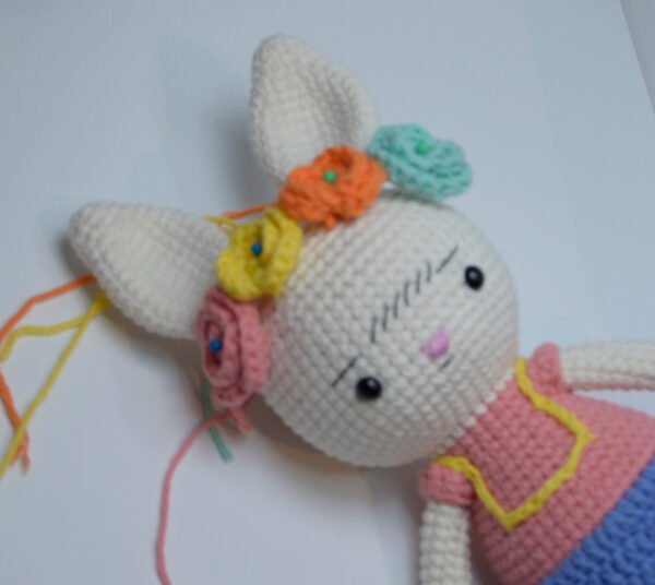 CONEJITA FRIDA AMIGURUMI - Imagen 5