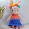 _RIT2166 CONEJITA FRIDA AMIGURUMI