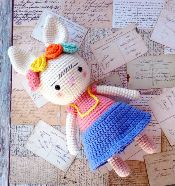 CONEJITA FRIDA AMIGURUMI - Imagen 7