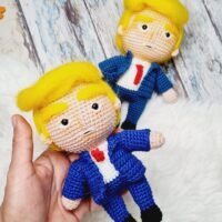 DONALD TRUMP AMIGURUMI