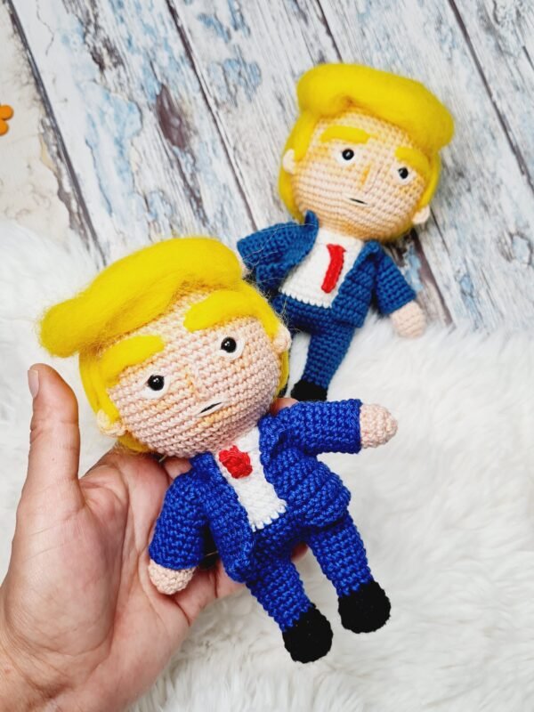 Donald Trump amigurumi DONALD TRUMP AMIGURUMI