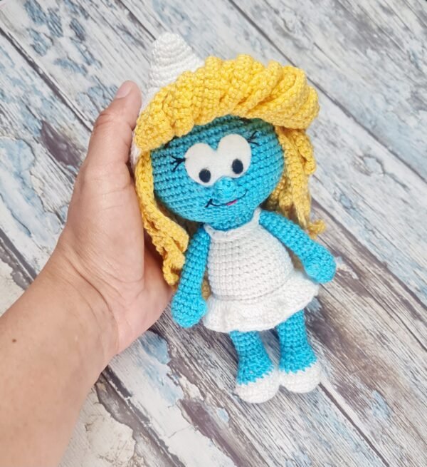 Pitufina amigurumi PITUFINA AMIGURUMI