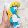 Pitufina amigurumi Como tejer a la Pitufina