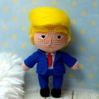 Donald Trump a crochet