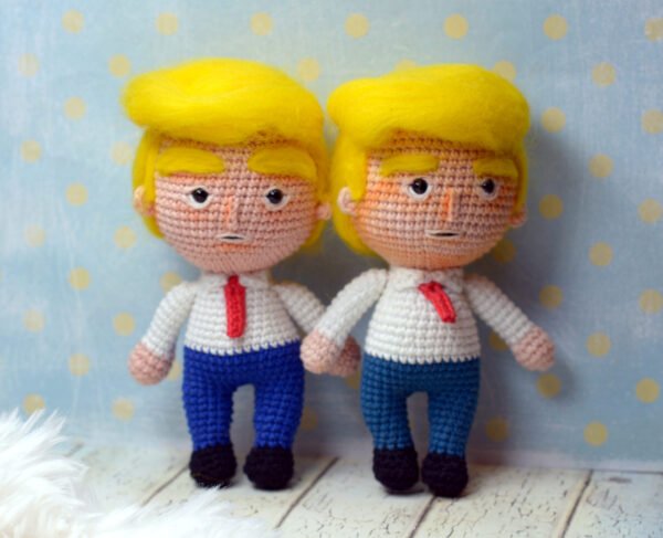 Donald Trump amigurumi Donald Trump