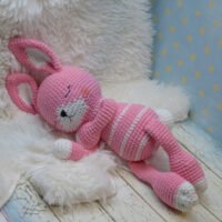 conejita amigurumi a crochet