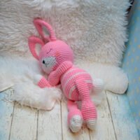 como tejer una conejita a crochet