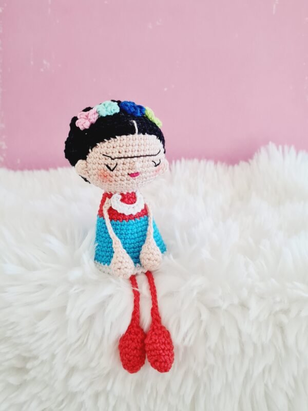 Frida Kahlo amigurumi FRIDA KAHLO AMIGURUMI