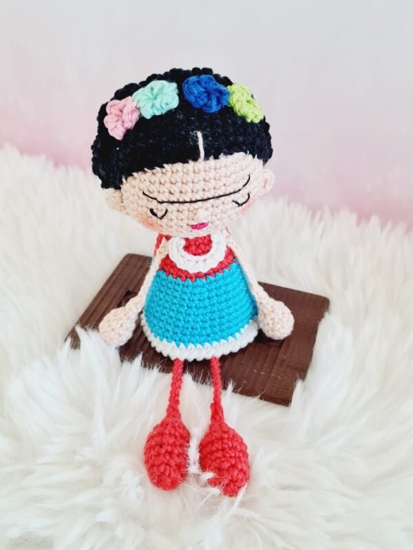 Frida Kahlo amigurumi FRIDA KAHLO AMIGURUMI