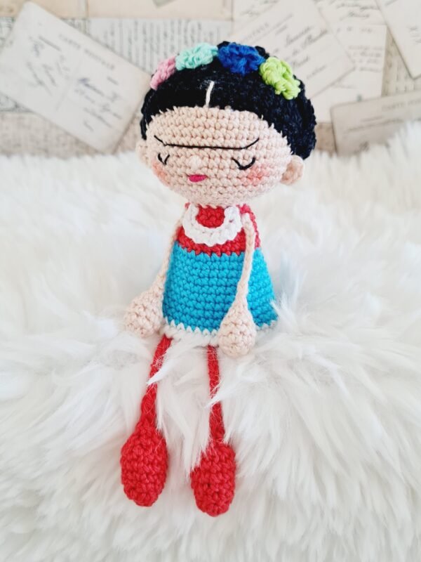 Frida Kahlo amigurumi FRIDA KAHLO AMIGURUMI