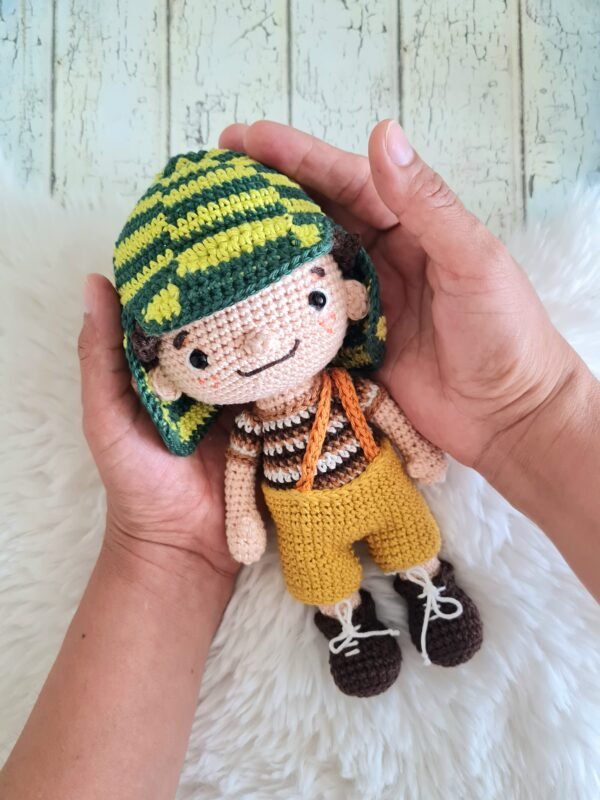 CHAVO DEL 8 AMIGURUMI - Imagen 11
