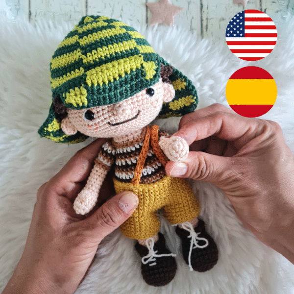 CHAVO DEL 8 AMIGURUMI