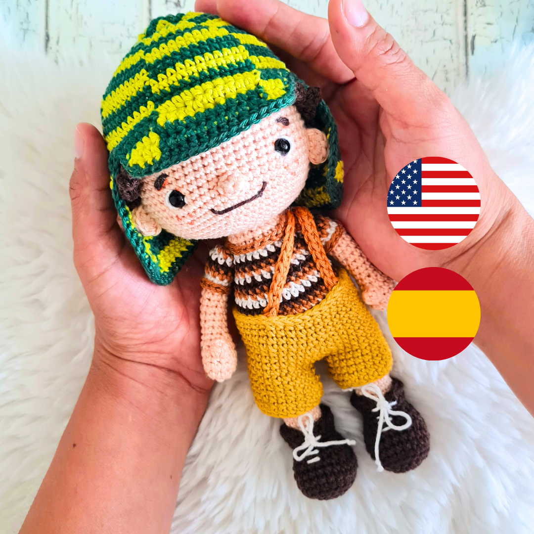 CHAVO DEL 8 AMIGURUMI