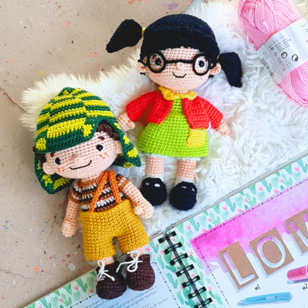 Chilindrina a crochet LA CHILINDRINA AMIGURUMI