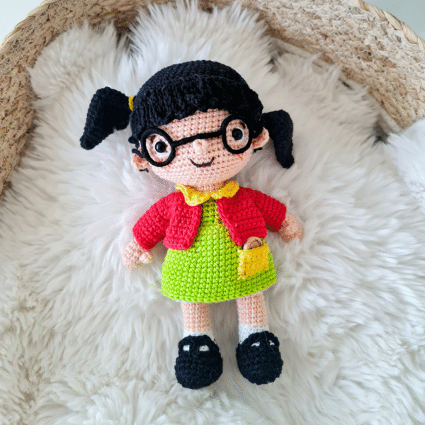 vecindad del chavo amigurumi LA CHILINDRINA AMIGURUMI