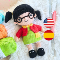 La Chilindrina amigurumi La vecindad del Chavo amigurumi