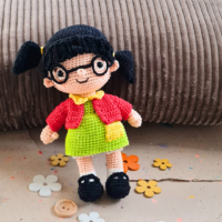 Chilindrina a crochet LA CHILINDRINA AMIGURUMI